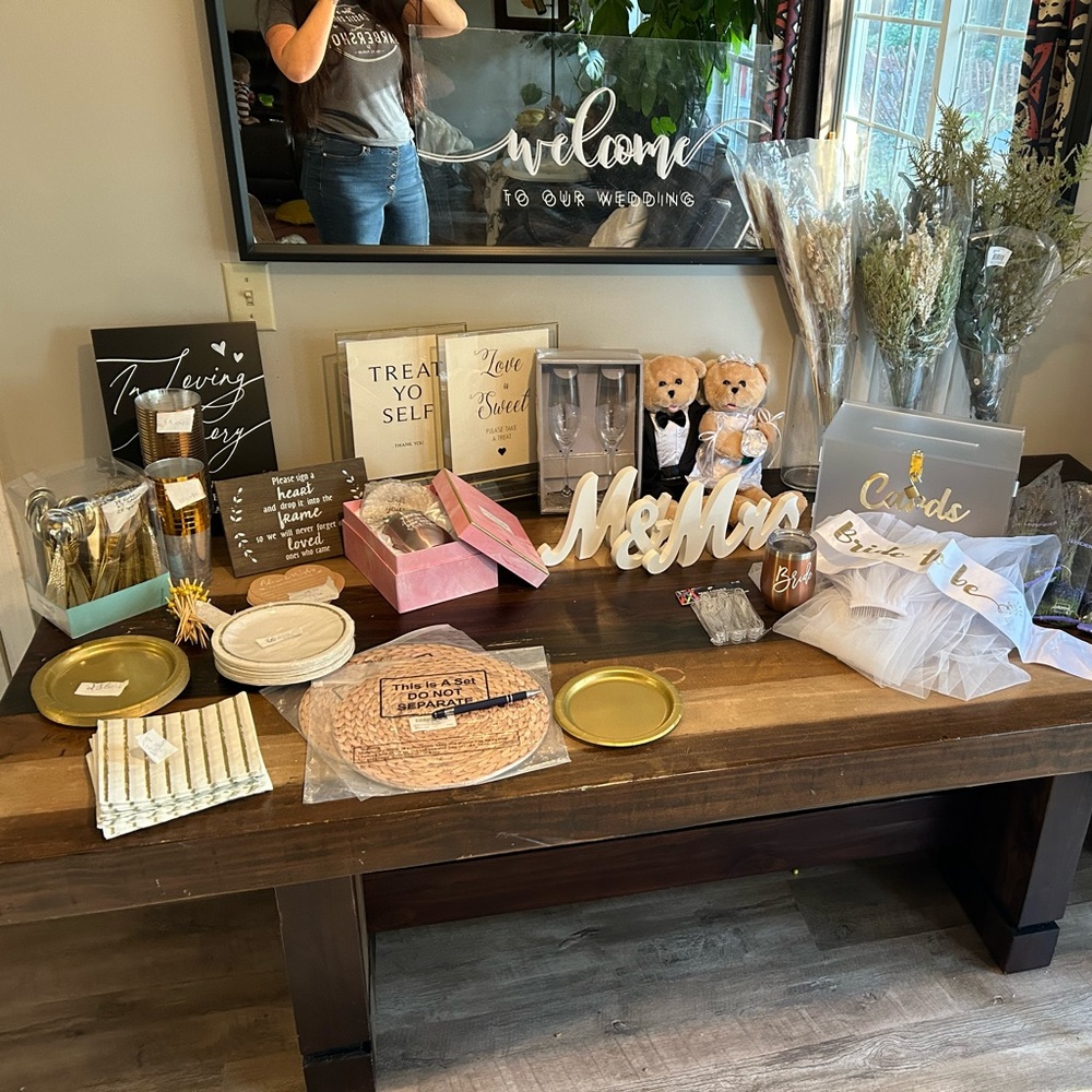 Wedding lot used